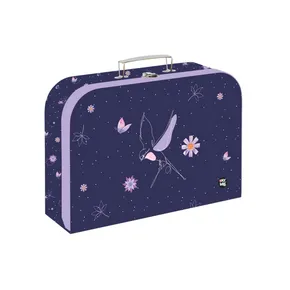 Laminierter Koffer 34 cm Blumen